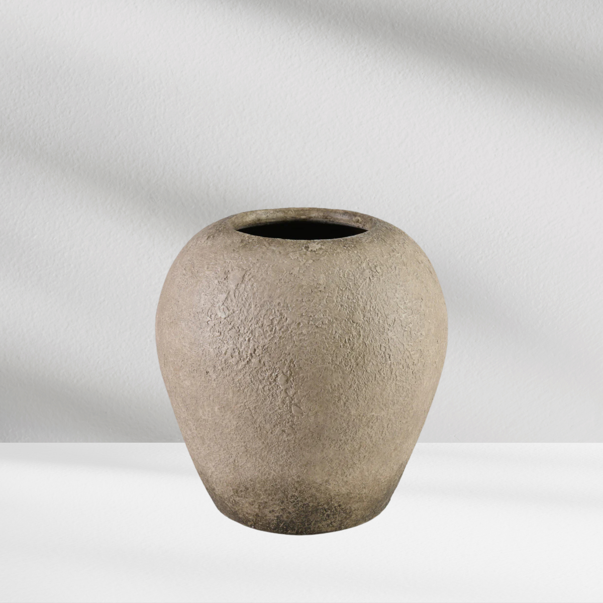 The Memphis Vase by Eos Blooms sits on a white surface against a light background.