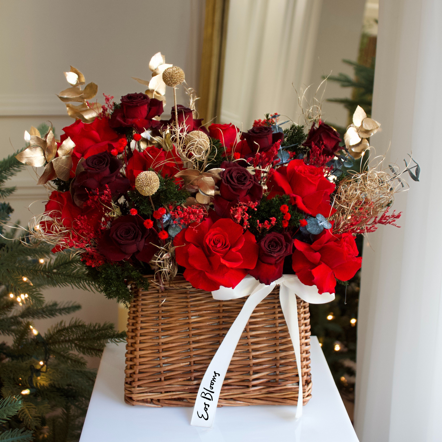 The Fireside | Flower Basket