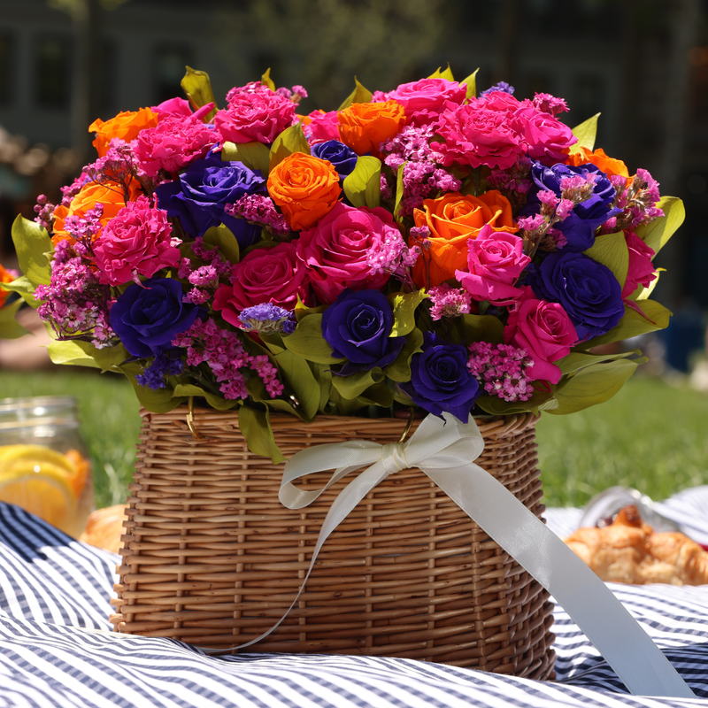 The Mariposa | Summer Flower Basket