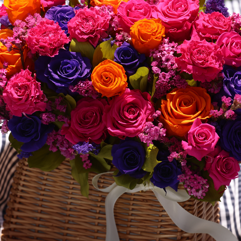 The Mariposa | Summer Flower Basket
