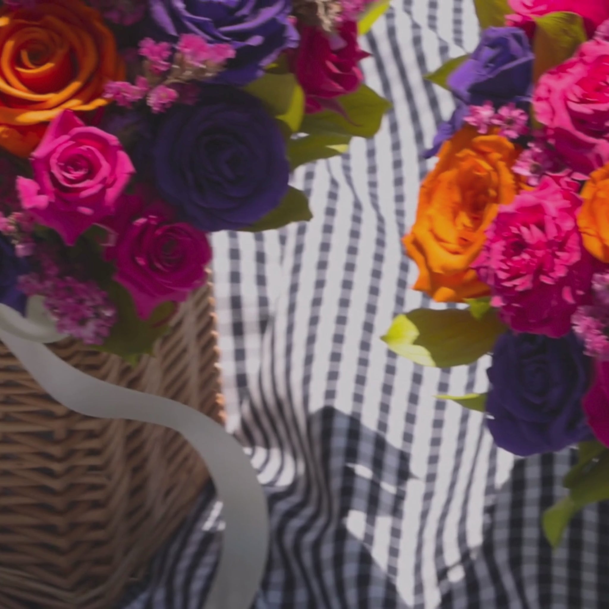 The Mariposa | Summer Flower Basket